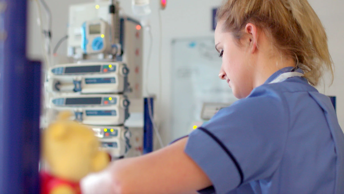 Great Ormond Street Hospital charity campaign featuring hospital care